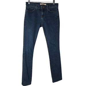 J BRAND JASPER Women's Mid Rise Skinny Denim Jeans Dark Wash Size 27